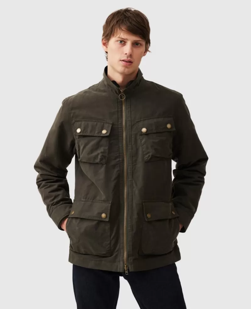 Jackets & Coats | Beyond The Horizon>Rodd & Gunn Aberdeen Jacket DEEPOLIVE