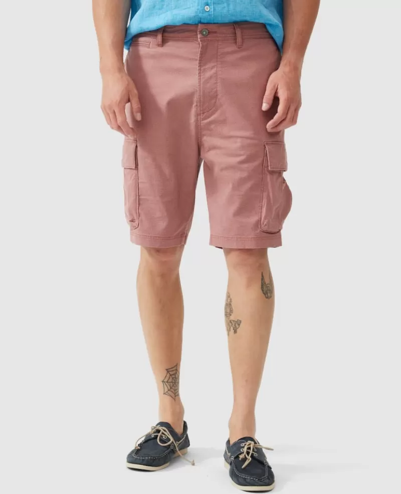 Shorts>Rodd & Gunn Arkles Bay Utility 9" Short CRIMSONRED