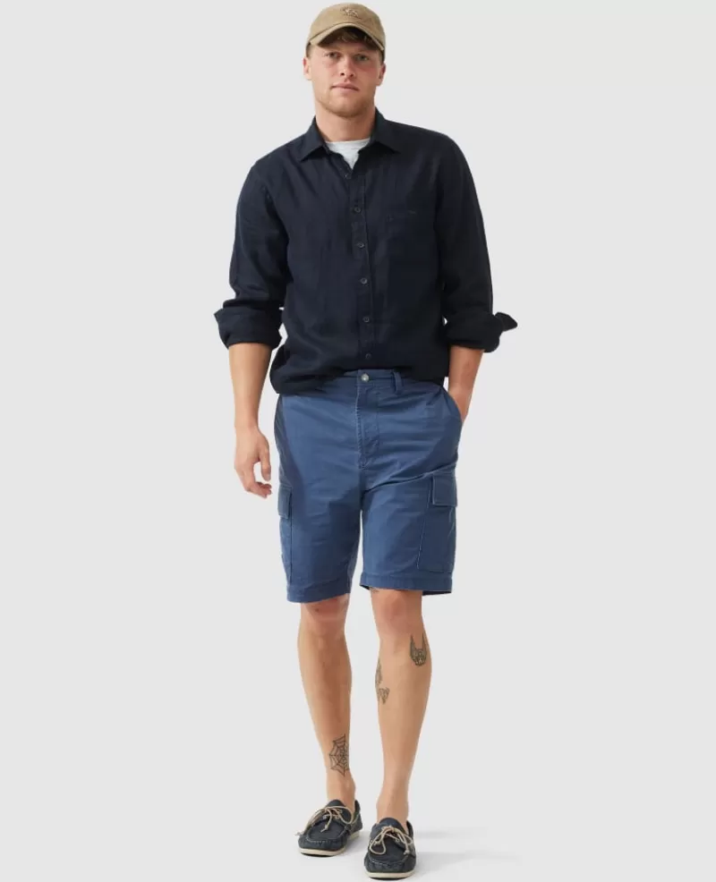 Shorts>Rodd & Gunn Arkles Bay Utility 9" Short DENIM