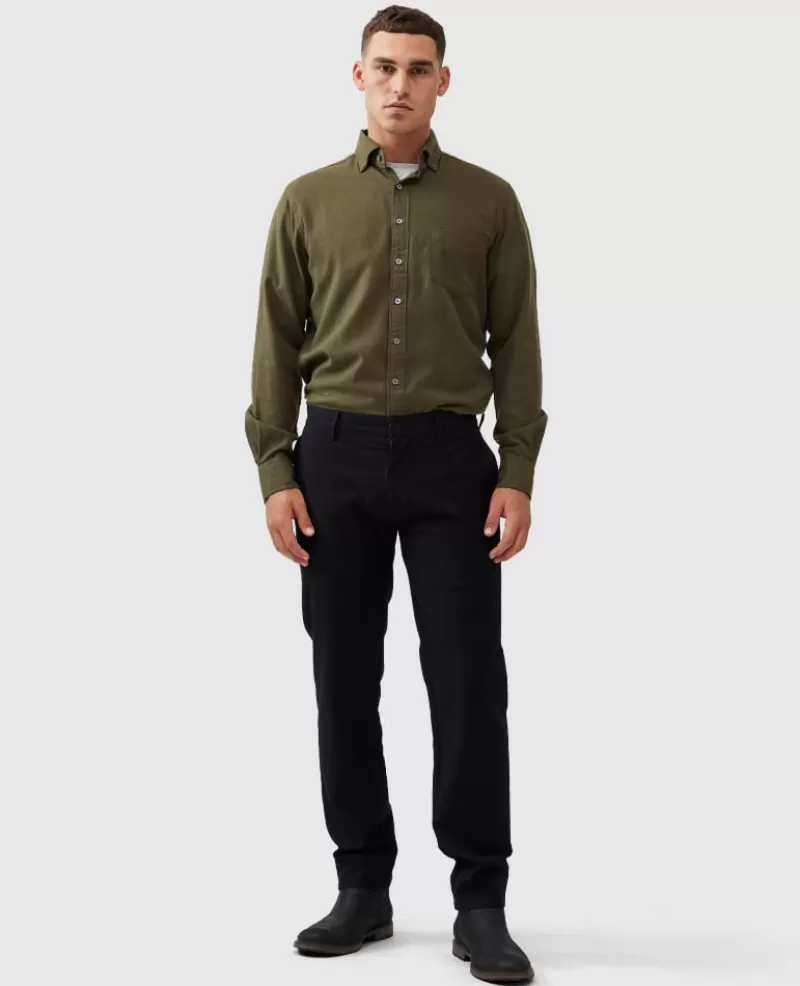 Shirts | Beyond The Horizon>Rodd & Gunn Barrhill Sports Fit Shirt LODEN