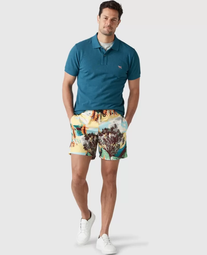 Shorts>Rodd & Gunn Blue Gum Bay Swim Short SUNRISE