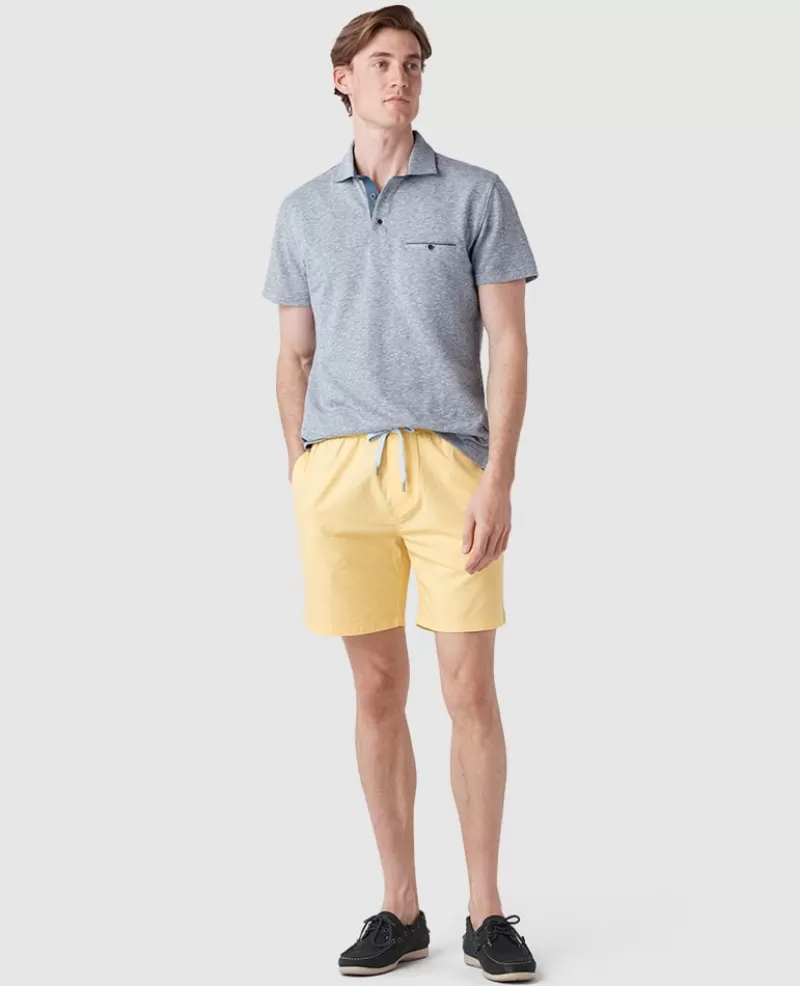 Polos | Linen>Rodd & Gunn Bolton Stream Sports Fit Polo RIVER