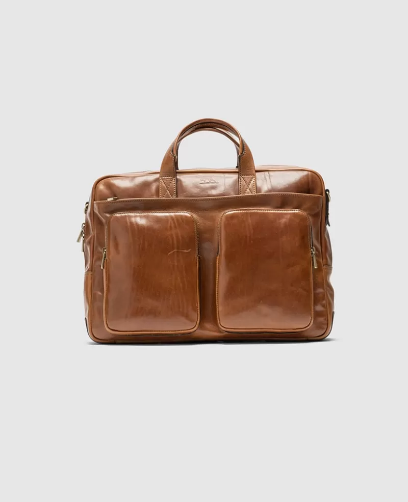 Luggage>Rodd & Gunn Cambridge Briefcase COGNAC