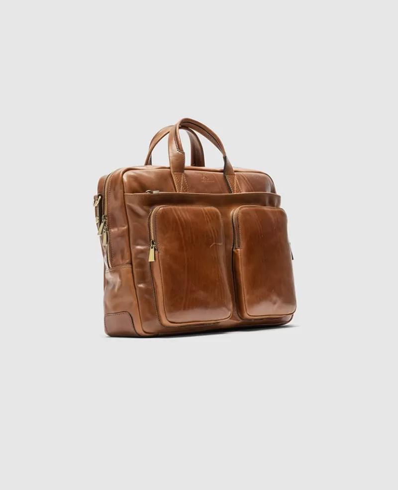 Luggage>Rodd & Gunn Cambridge Briefcase COGNAC