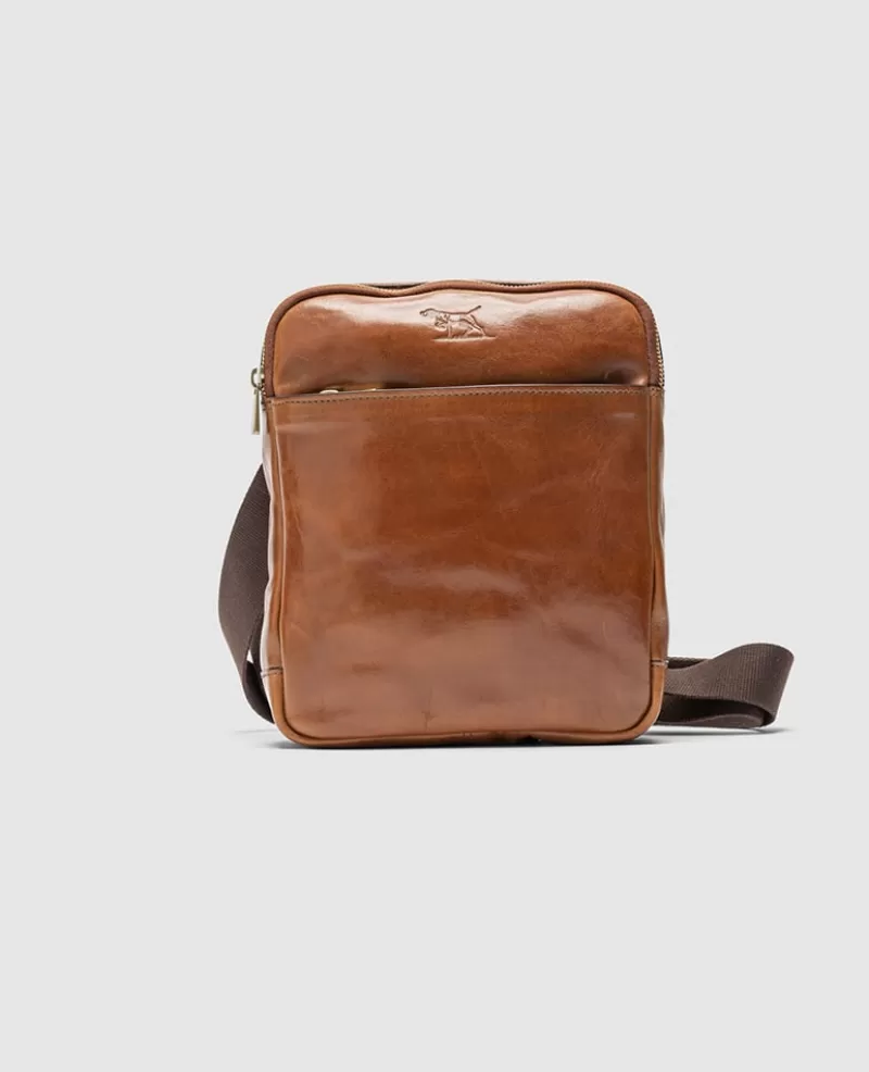 Luggage>Rodd & Gunn Cambridge Crossbody Satchel COGNAC