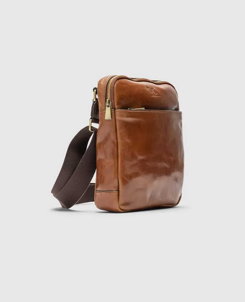 Luggage>Rodd & Gunn Cambridge Crossbody Satchel COGNAC