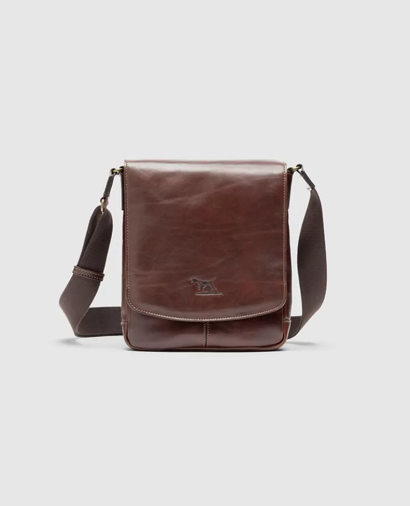 Luggage>Rodd & Gunn Cambridge Mini Messenger CHOCOLATE