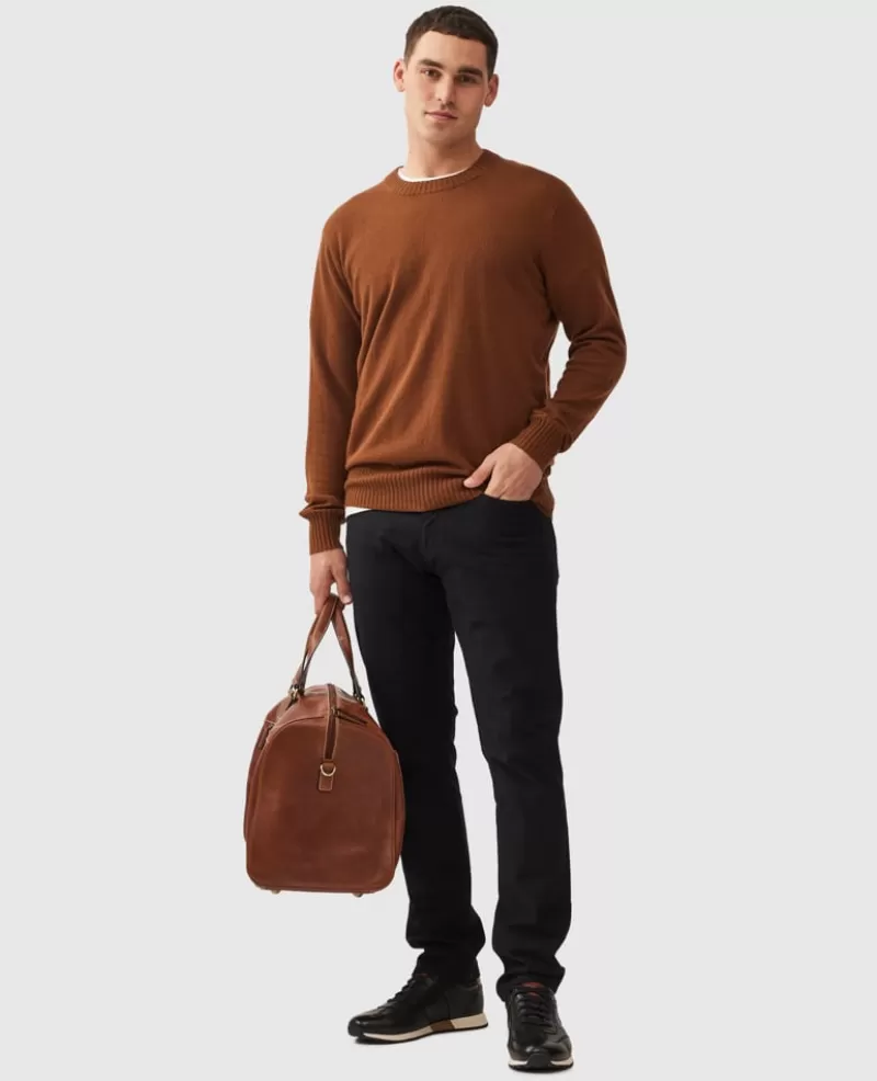 Sweaters | Cashmere Blend>Rodd & Gunn Christchurch Knit TRUFFLE