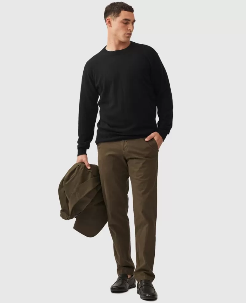 Cashmere Blend | Sweaters>Rodd & Gunn Christchurch Knit ONYX