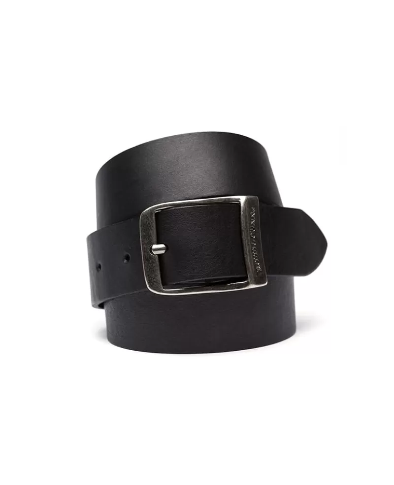 Belts>Rodd & Gunn Coronet Crescent Belt NERO