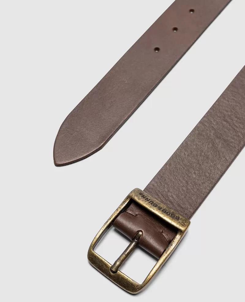 Belts>Rodd & Gunn Coronet Crescent Belt MUD