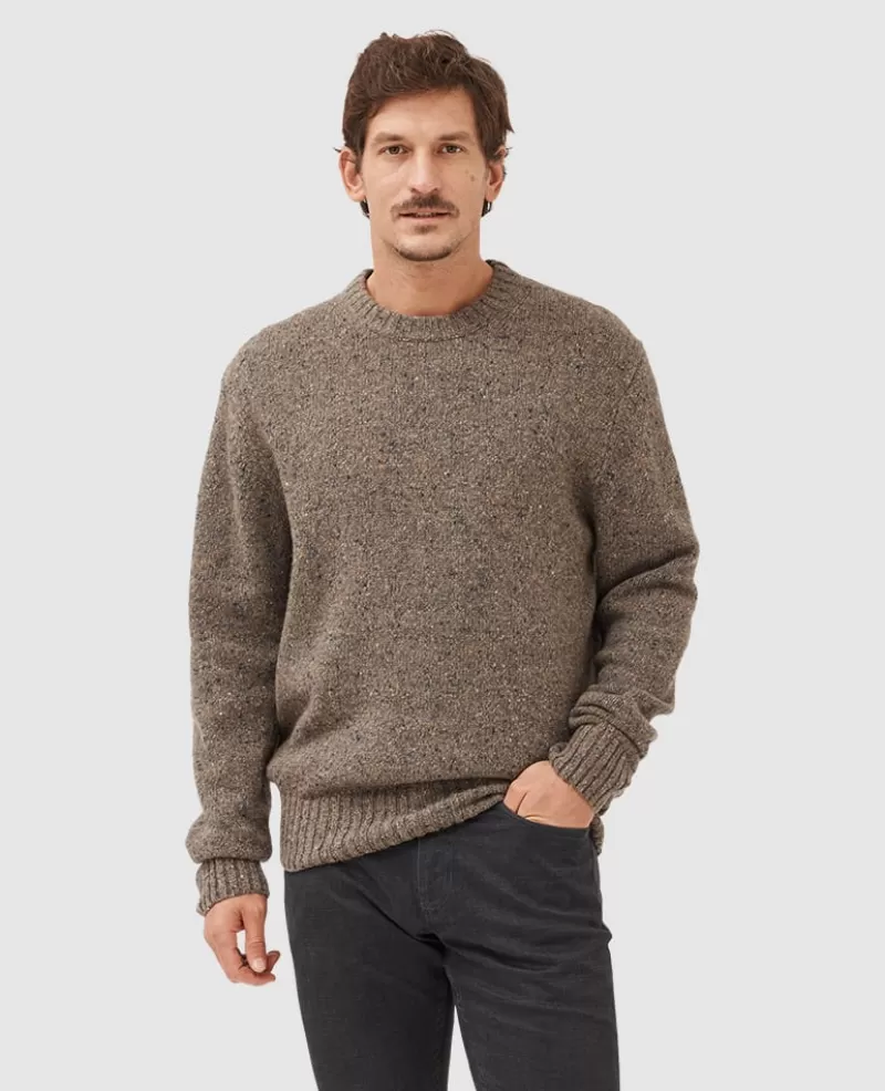 Sweaters | Beyond The Horizon>Rodd & Gunn Cox Road Knit GRAVEL