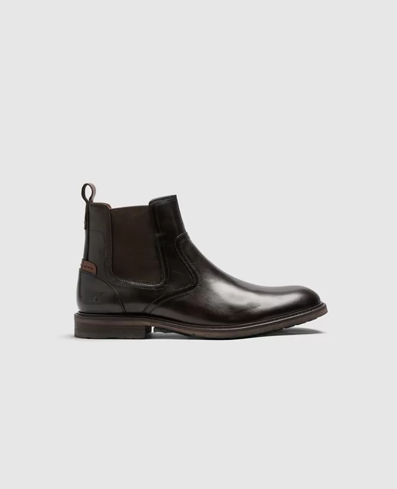 Boots>Rodd & Gunn Dargaville Chelsea Boot CHOCOLATE