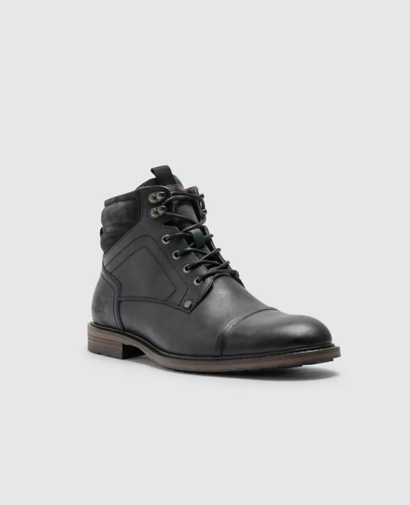 Boots>Rodd & Gunn Dunedin Military Boot ONYXWASH