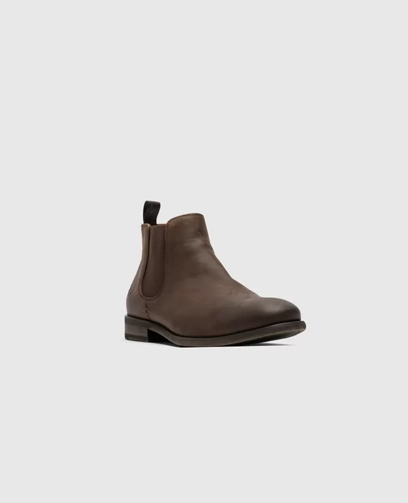 Boots>Rodd & Gunn Ealing Chelsea Boot CHOCOLATE