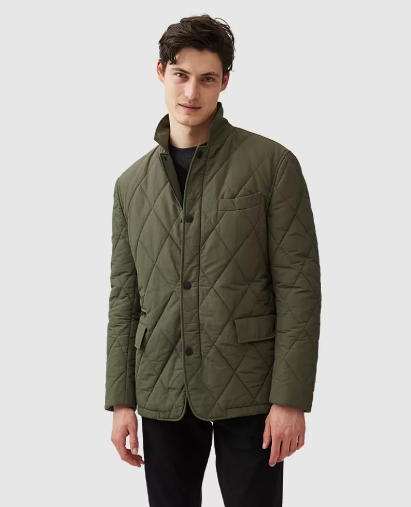 Jackets & Coats | Beyond The Horizon>Rodd & Gunn Elsthorpe Jacket OLIVE