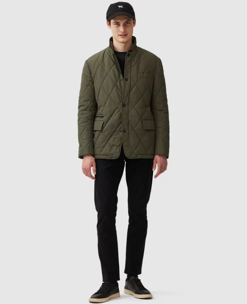 Jackets & Coats | Beyond The Horizon>Rodd & Gunn Elsthorpe Jacket OLIVE