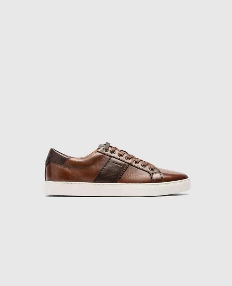 Sneakers>Rodd & Gunn Endeavour Cruise Sneaker COGNAC