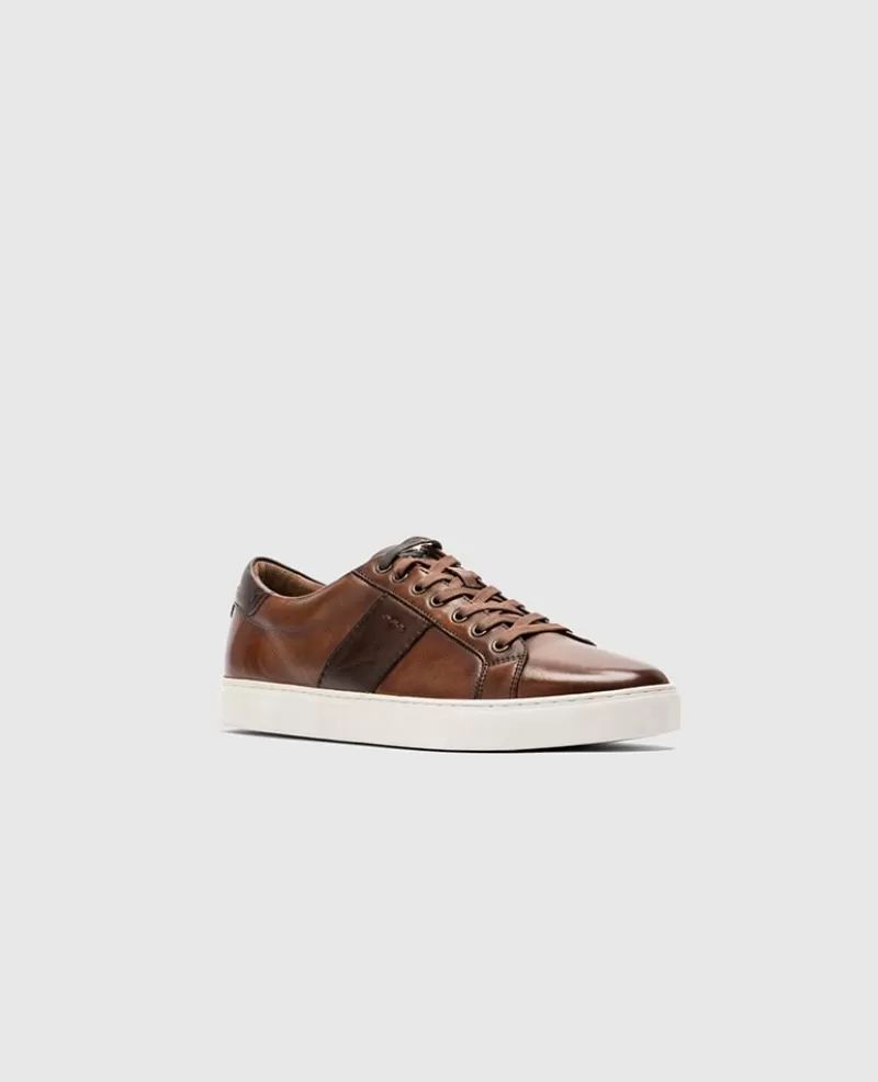 Sneakers>Rodd & Gunn Endeavour Cruise Sneaker COGNAC