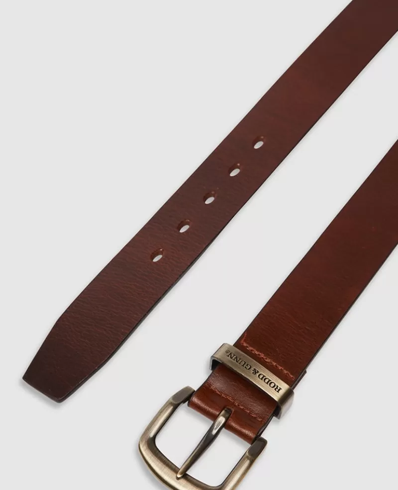 Belts>Rodd & Gunn Farmlands Belt COGNAC