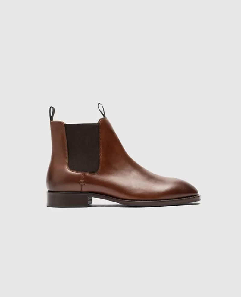 Boots>Rodd & Gunn Farmlands Chelsea Boot CHESTNUT