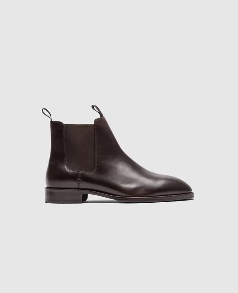 Boots>Rodd & Gunn Farmlands Chelsea Boot CHOCOLATE