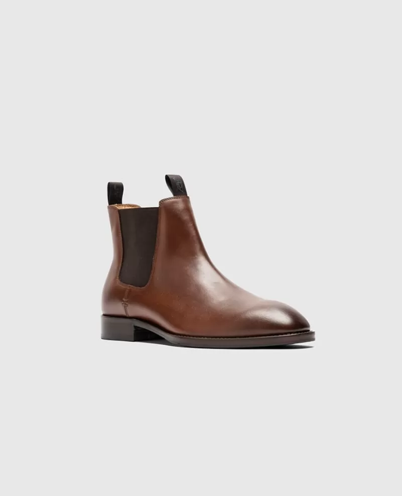 Boots>Rodd & Gunn Farmlands Chelsea Boot CHESTNUT