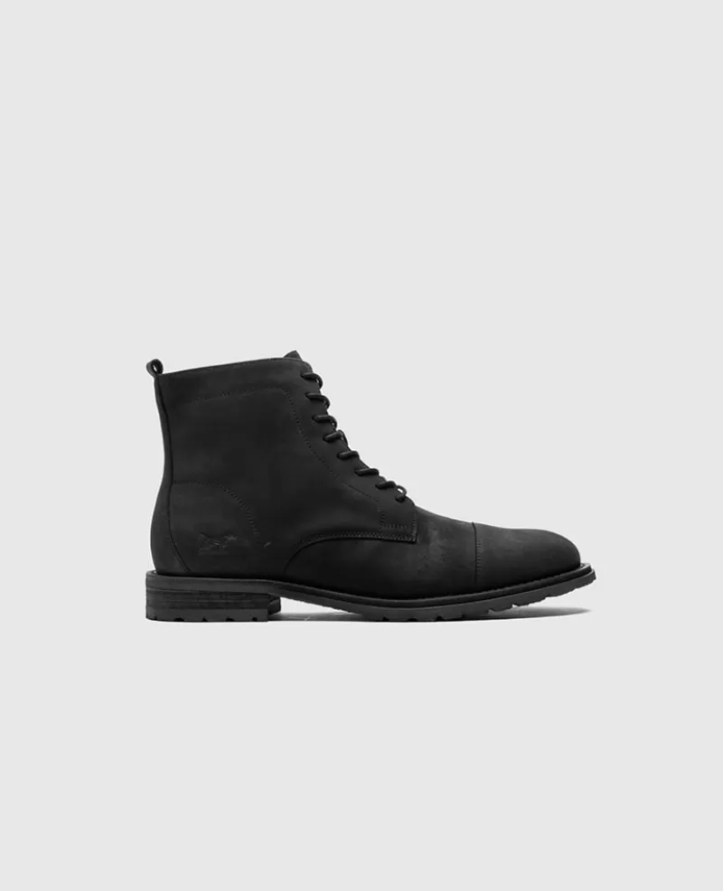 Boots>Rodd & Gunn Fort Military Boot ONYX