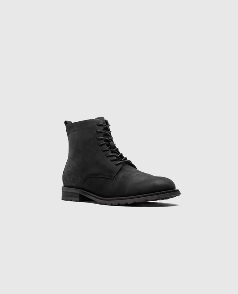 Boots>Rodd & Gunn Fort Military Boot ONYX