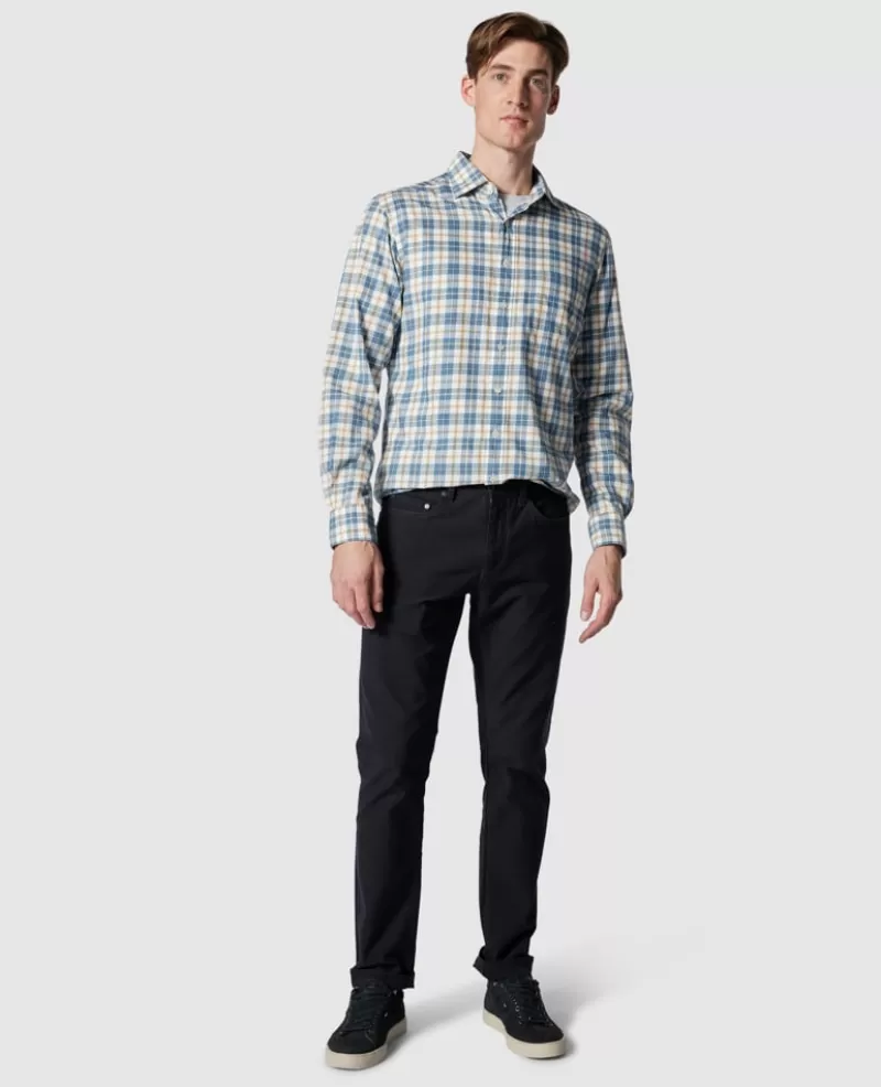 Shirts>Rodd & Gunn Fox River Sports Fit Shirt AZURE