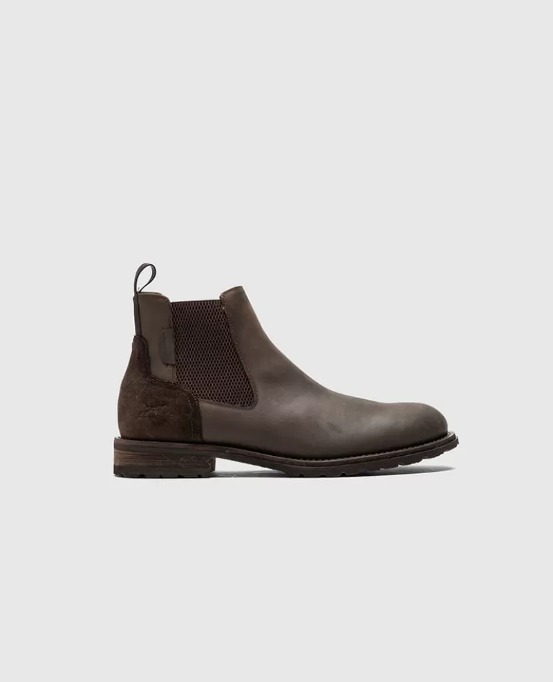 Boots>Rodd & Gunn Freyberg Chelsea Boot CHOCOLATE