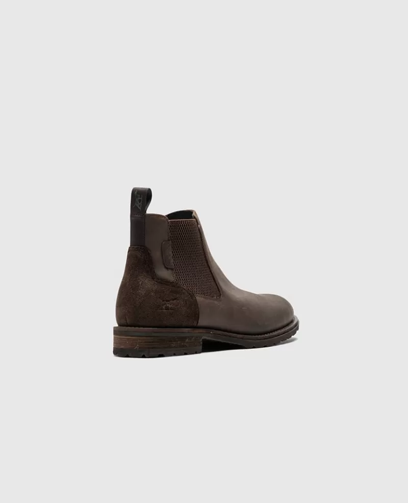 Boots>Rodd & Gunn Freyberg Chelsea Boot CHOCOLATE