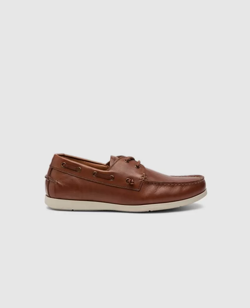 Casual Shoes | Boat Shoes>Rodd & Gunn Gordons Bay Boat Shoe COGNAC2.0