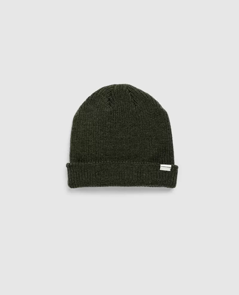 Hats>Rodd & Gunn Gunn Beanie BURNTOLIVE