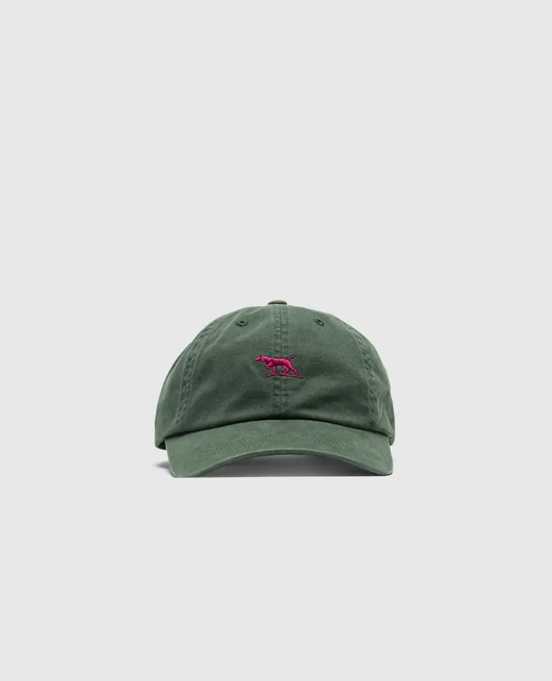 Hats>Rodd & Gunn Gunn Cap DARKGREEN/MAGENTA