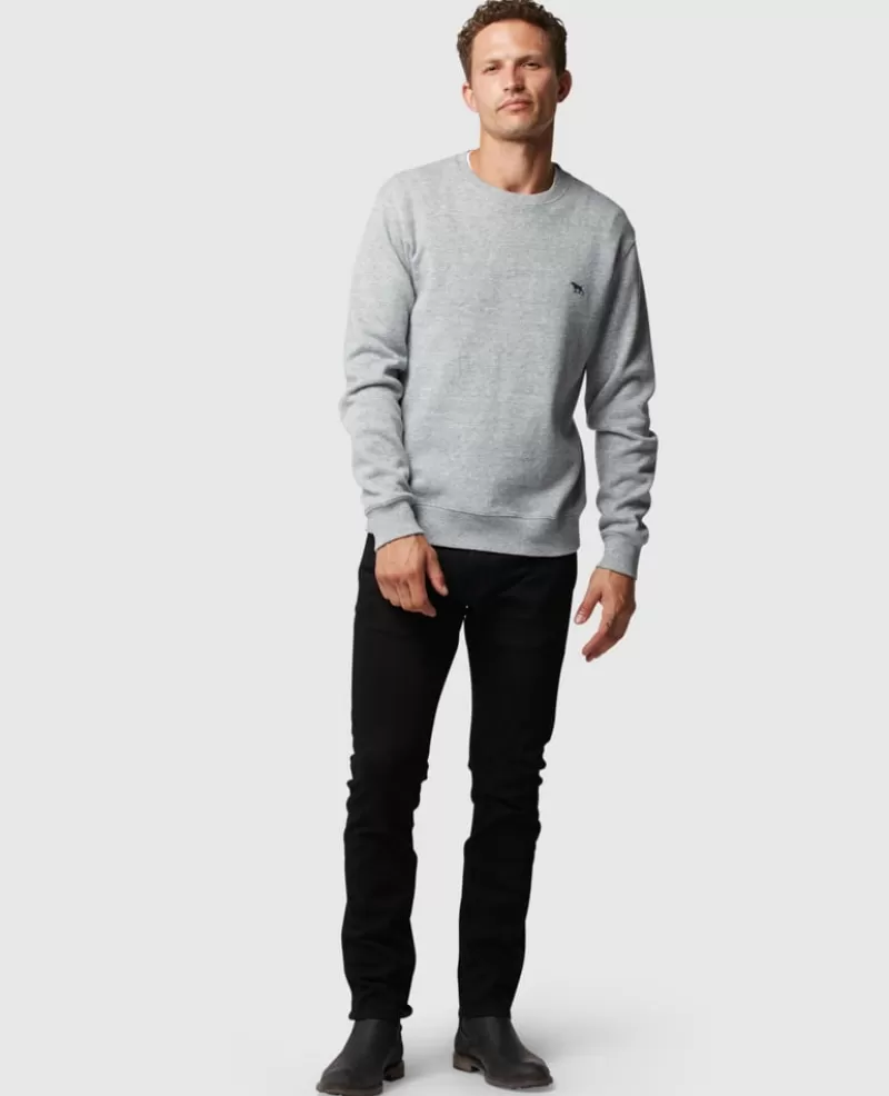 Sweatshirts | Beyond The Horizon>Rodd & Gunn Gunn Crew Neck Sweatshirt FOG