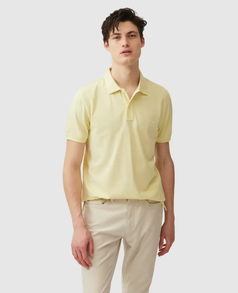 Polos>Rodd & Gunn Gunn Lw Polo LEMONMYRTLE