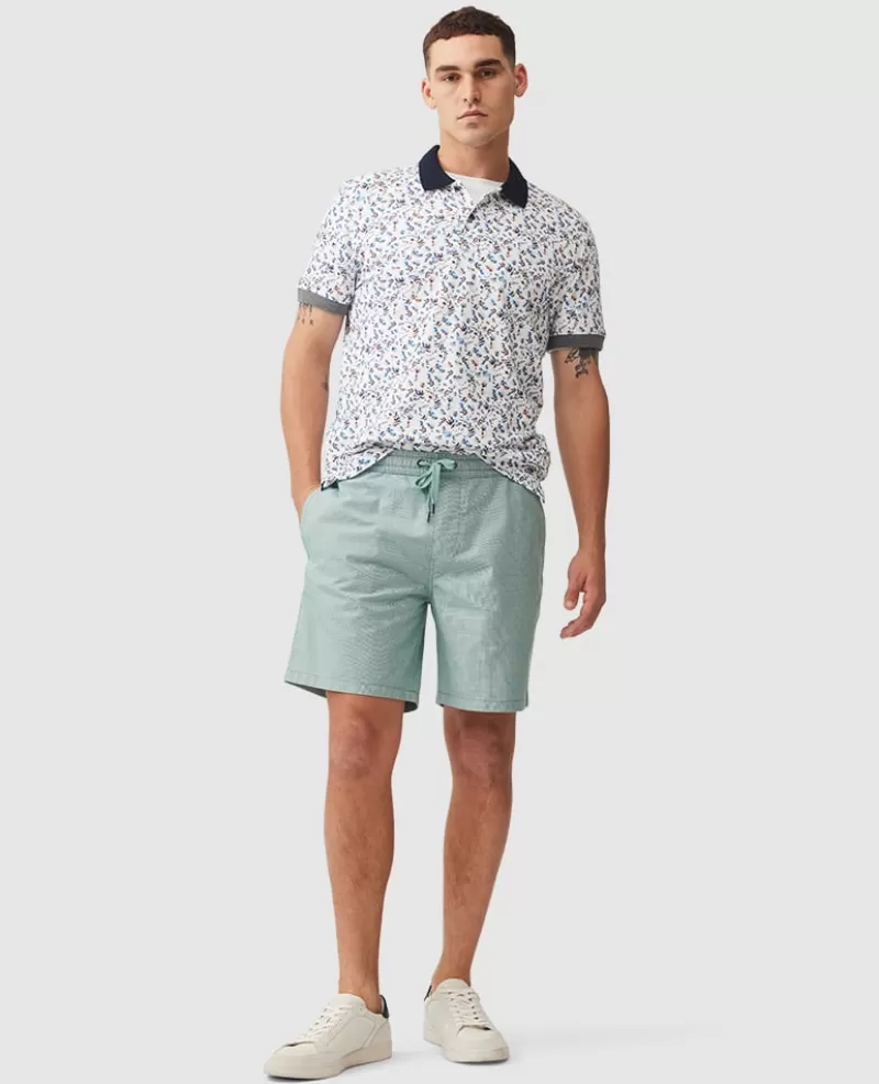 Shorts>Rodd & Gunn Gunn 7" Resort Short VERDANT