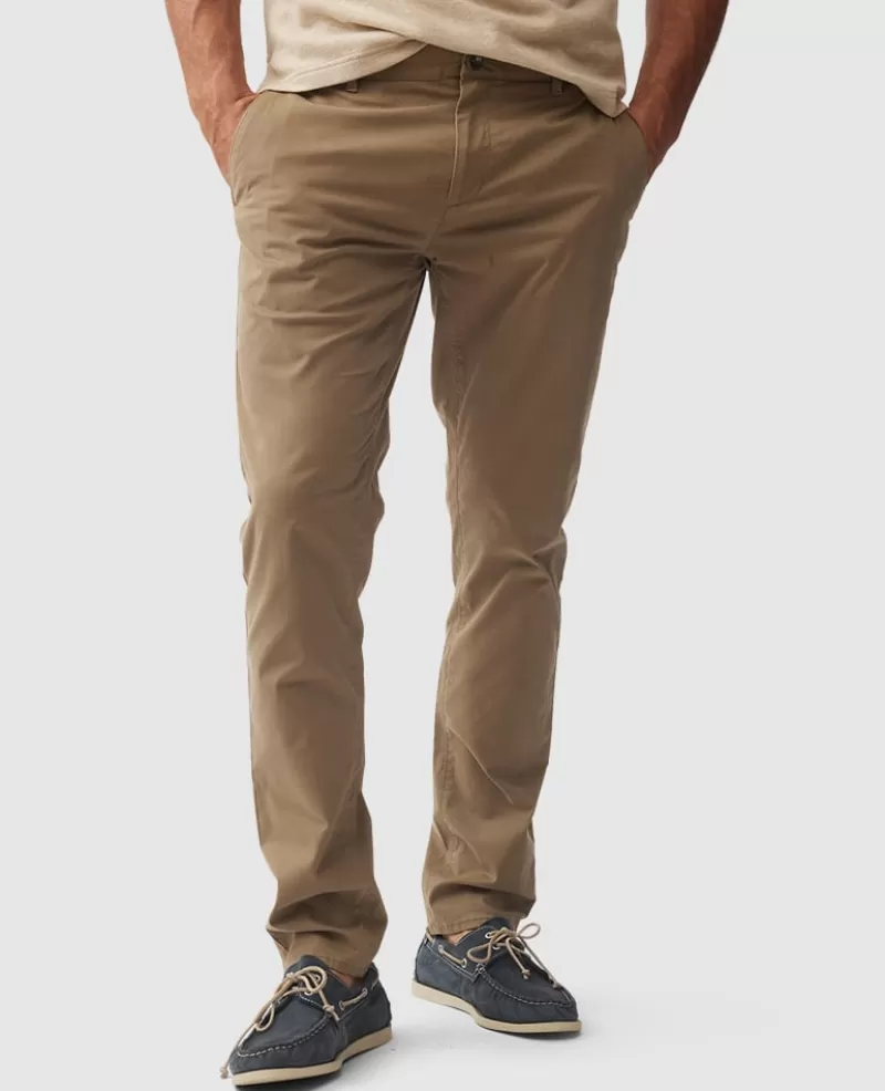 Pants | Gunn Chino Pants>Rodd & Gunn Gunn Slim Fit Chino KHAKI