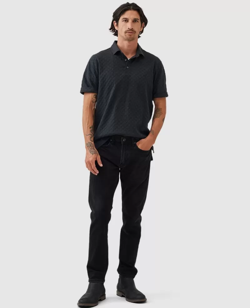 Polos>Rodd & Gunn Huntsbury Polo CHARCOAL