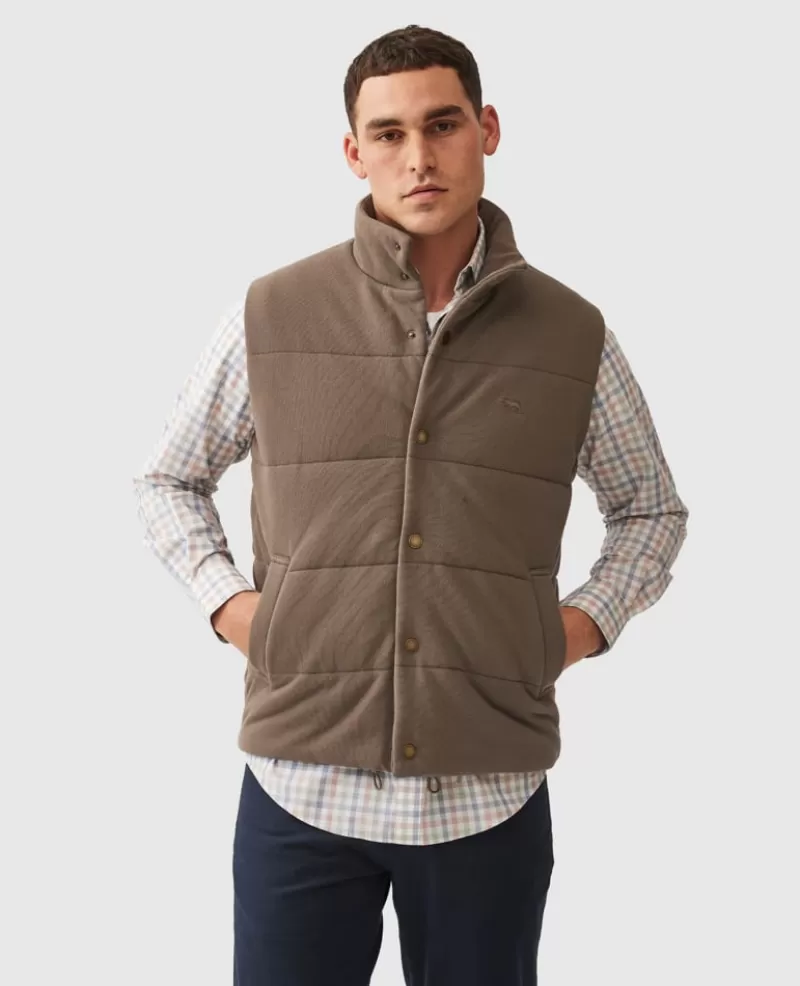 Jackets & Coats | Beyond The Horizon>Rodd & Gunn Lake Ferry Vest KHAKI