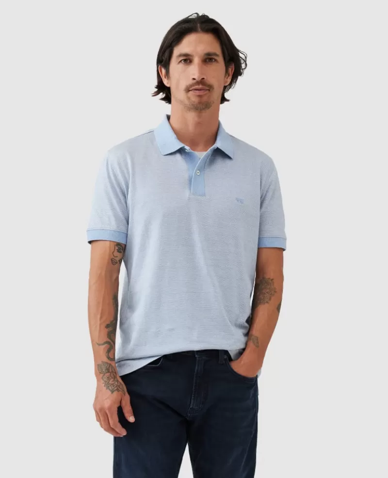 Polos>Rodd & Gunn Le Bons Bay Sports Fit Polo SKY