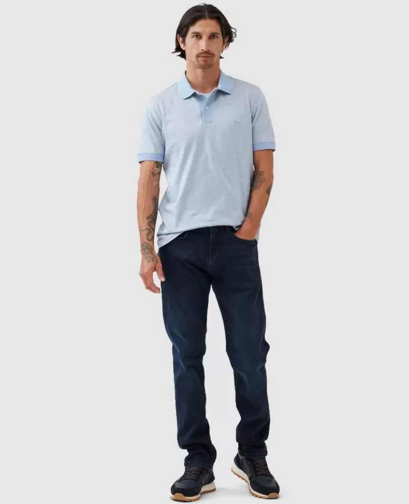 Polos>Rodd & Gunn Le Bons Bay Sports Fit Polo SKY