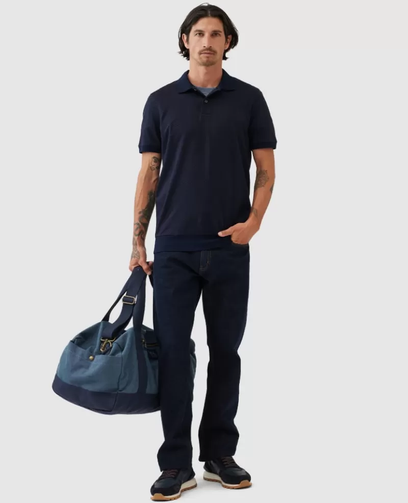 Polos>Rodd & Gunn Leeson Sports Fit Polo MIDNIGHT