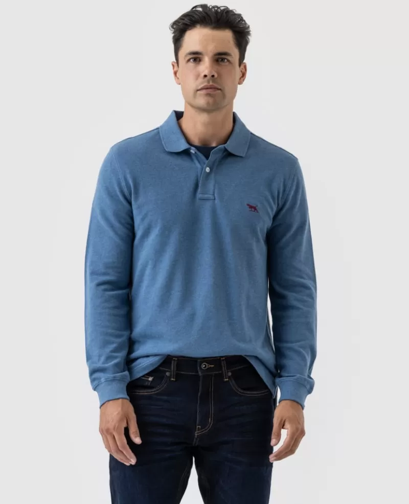 Polos | Beyond The Horizon>Rodd & Gunn Long Sleeve Sports Fit Gunn Polo REGATTA