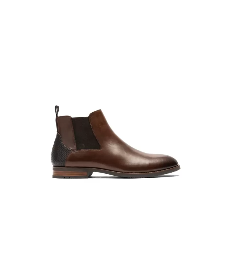 Boots>Rodd & Gunn Lyttleton Chelsea Boot TEAKMULTI