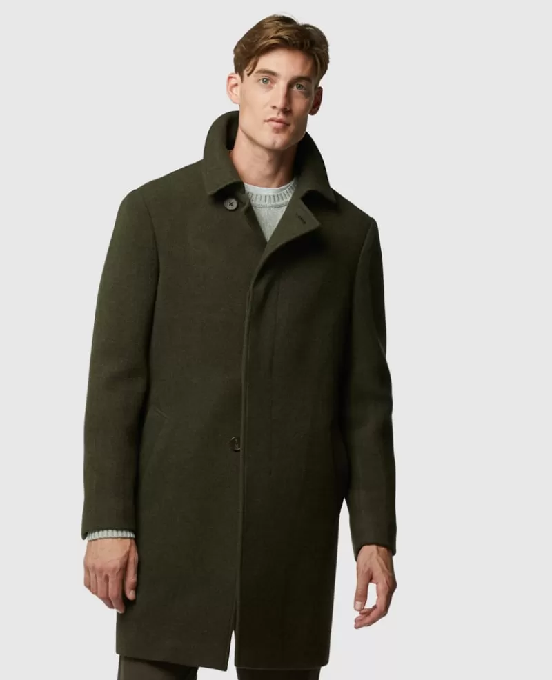 Jackets & Coats>Rodd & Gunn Murchison Coat OLIVE