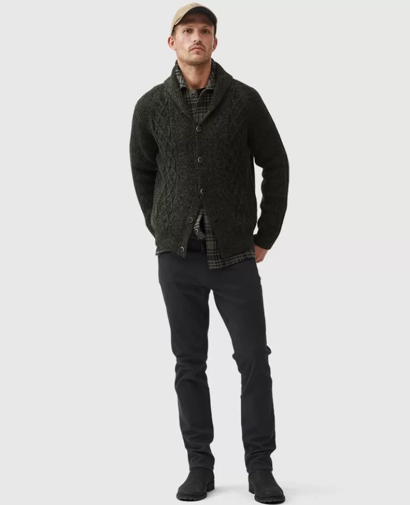 Sweaters | Beyond The Horizon>Rodd & Gunn North East Valley Knit FATIGUE