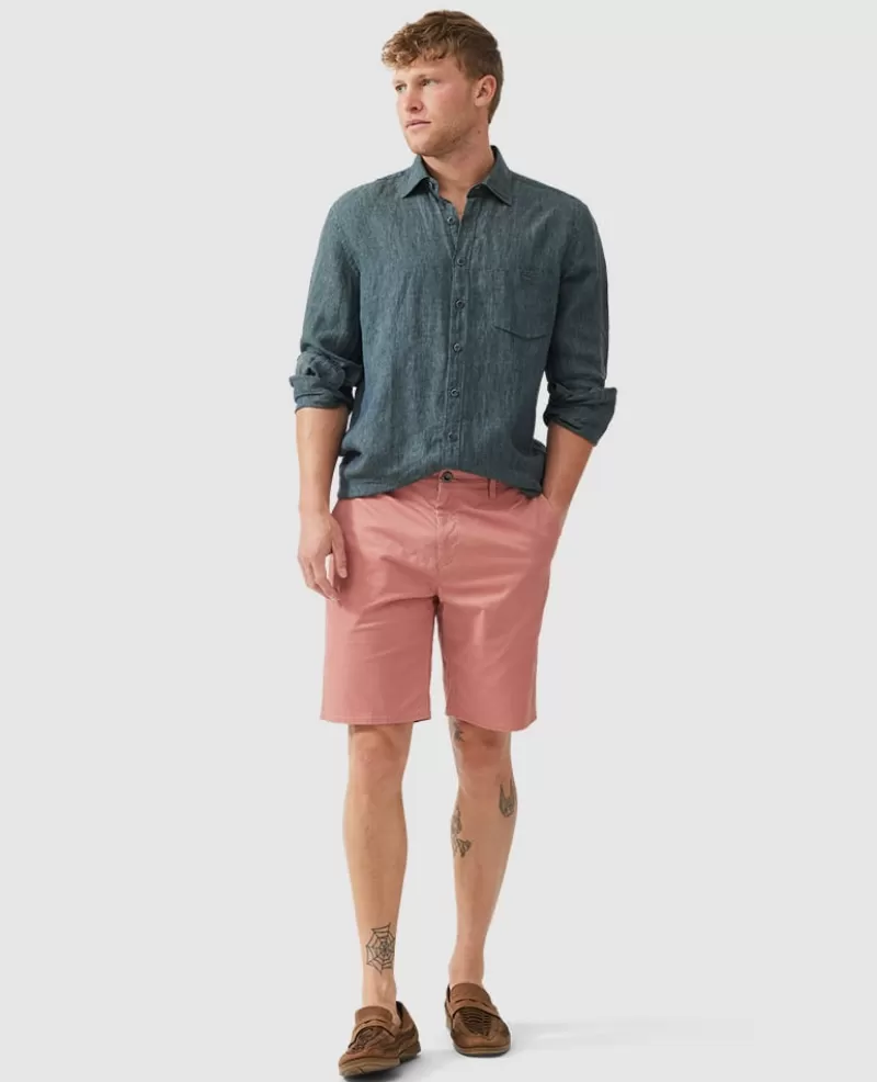 Shorts>Rodd & Gunn North Thames Sports 9" Short CORAL