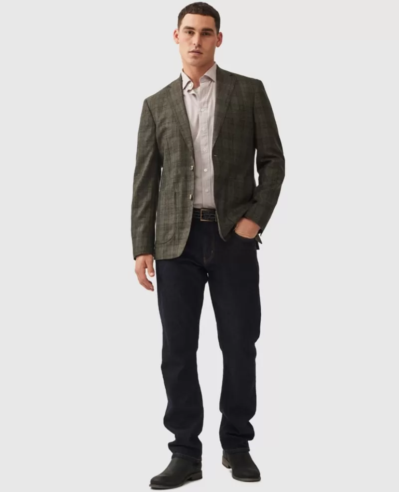 Jackets & Coats | Beyond The Horizon>Rodd & Gunn Owen Junction Sports Fit Jacket OLIVE